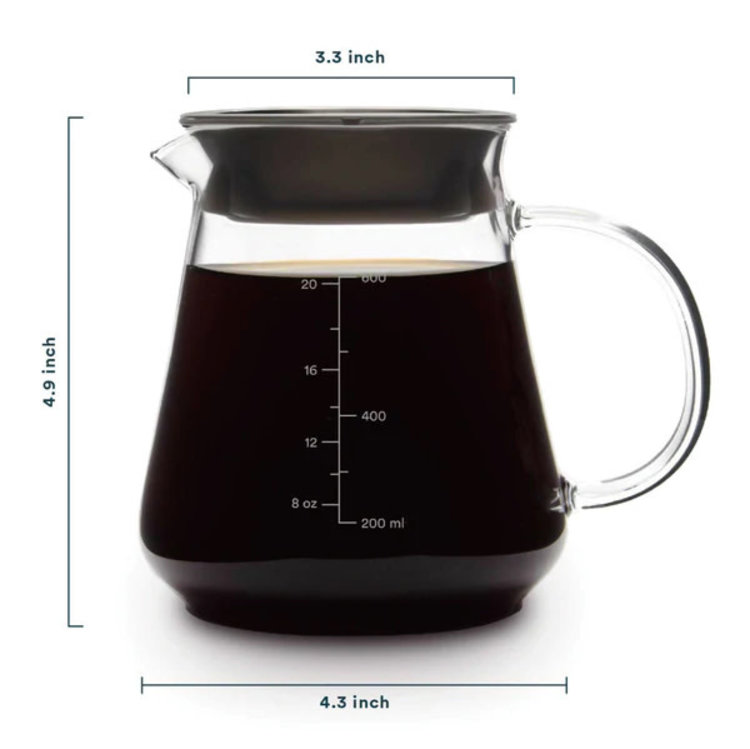 600ml Ovalware Pourover Range Server