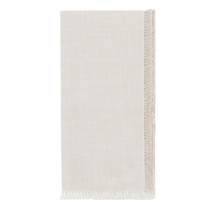 Dove Grey Chambray Napkins, set of 4