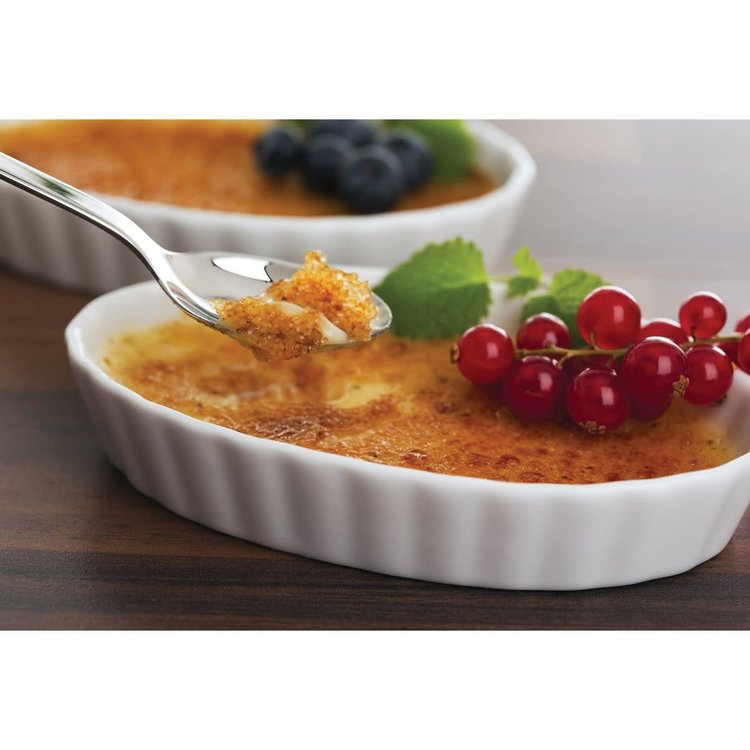 5" Oval Creme Brulee