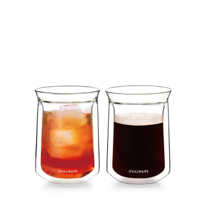 Yuncang Espresso Double Wall Glasses 2pk - EATwithOHASHI