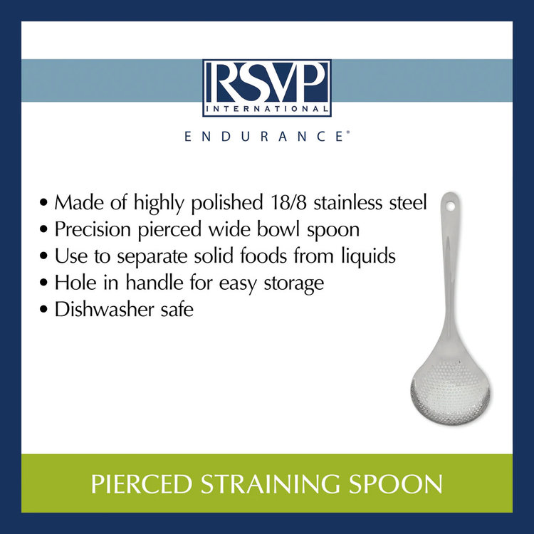 13.5" Pierced Spoon