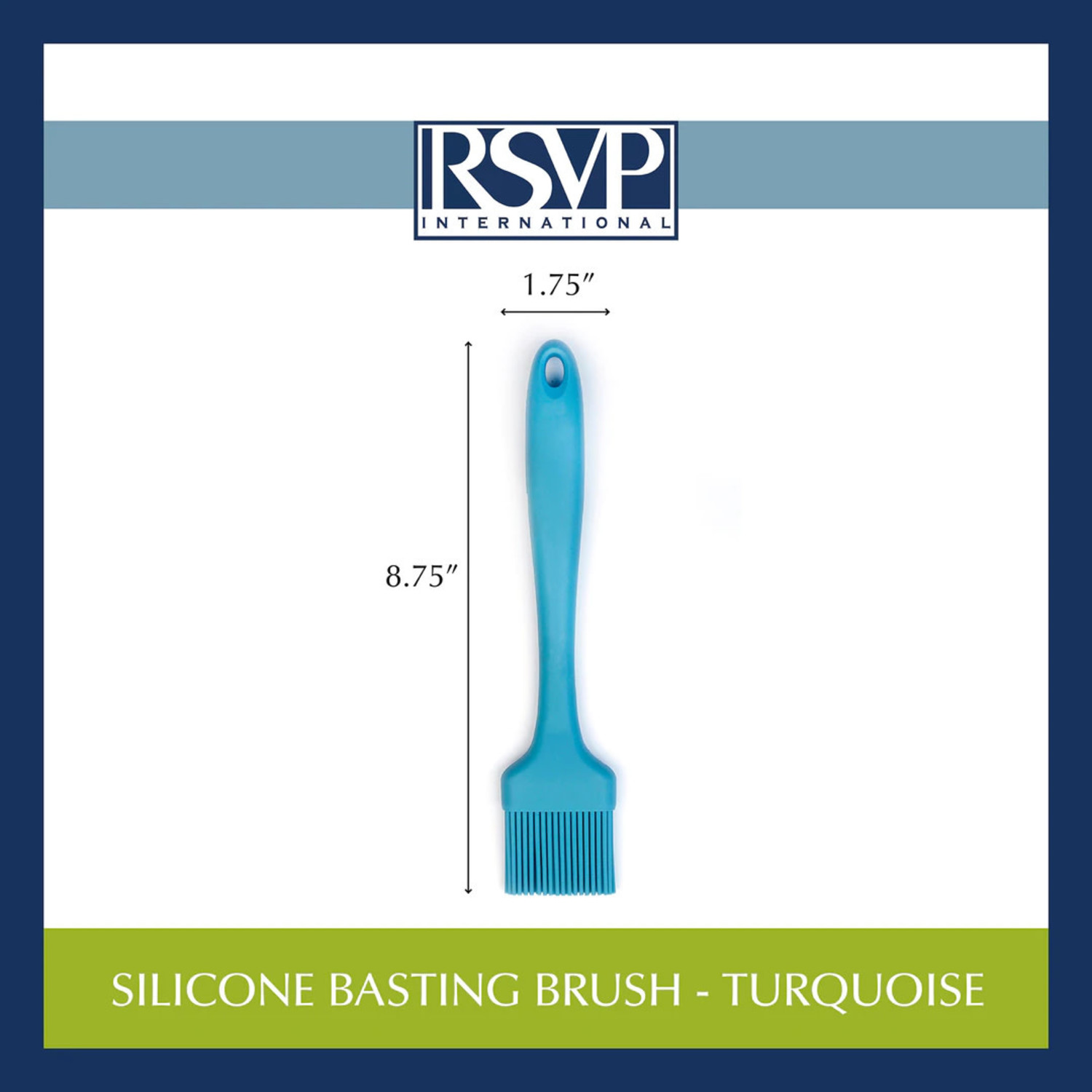 basting brush, turquoise - Whisk