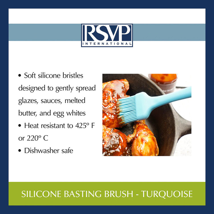 Turquoise Basting Brush