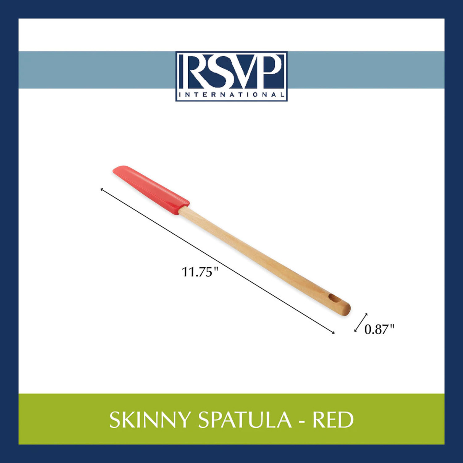 skinny spatula, red - Whisk