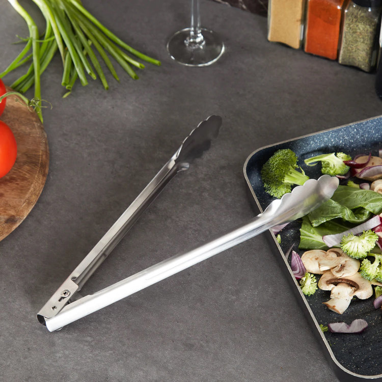 RSVP 12" Locking Tongs