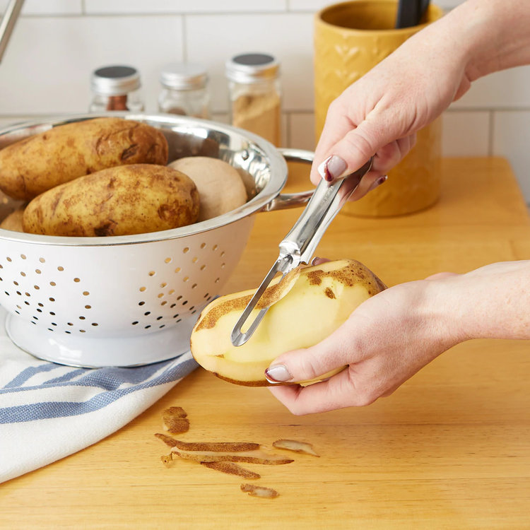 All Stainless Steel Swivel Peeler