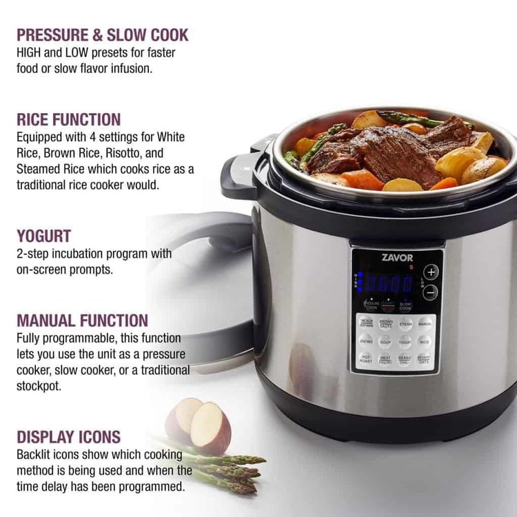 LUX Edge 6 quart Multi-Cooker