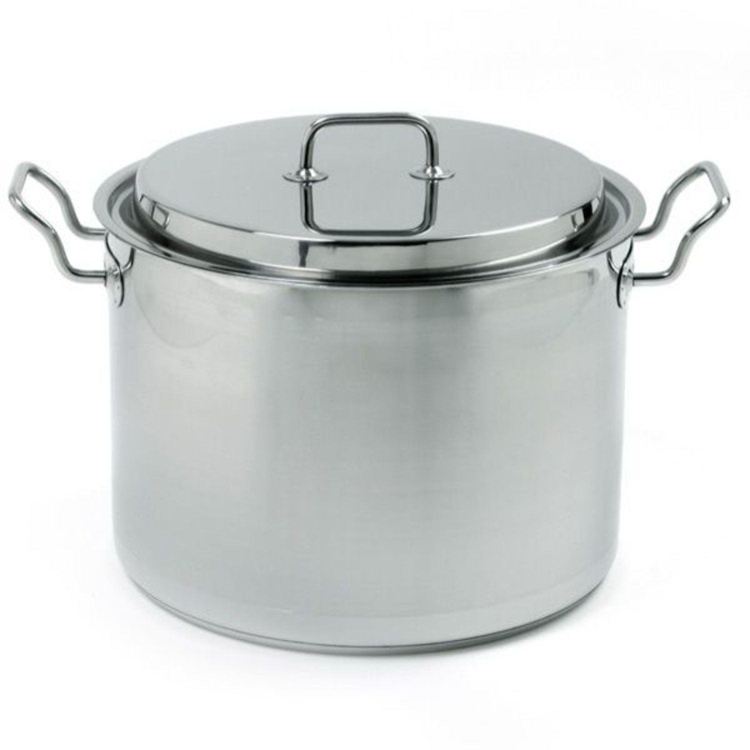 20 Qt Stainless Steel Covered Stock Pot