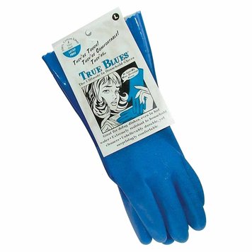 Small Blue Dish Gloves