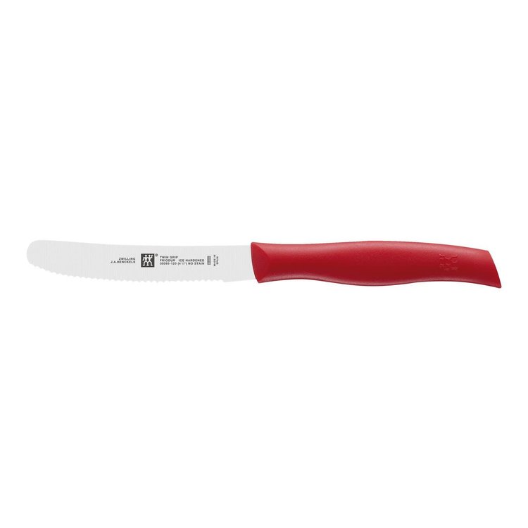 Zwilling J.A. Henckels Zwilling J.A. Henckels 4.5" Rounded Red Serrated Paring Knife