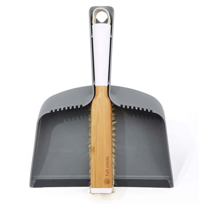 dustpan & brush, mini beechwood - Whisk