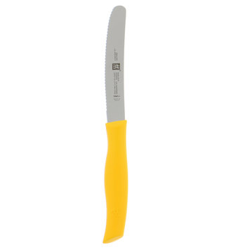 Zwilling J.A. Henckels Zwilling J.A. Henckels 4.5" Rounded Yellow Serrated Paring Knife