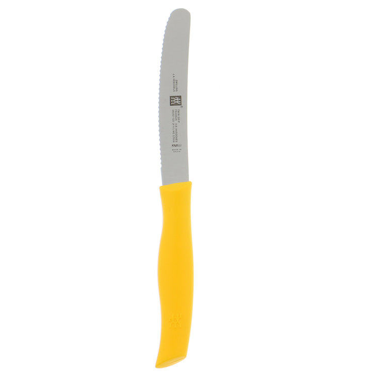 Zwilling J.A. Henckels Zwilling J.A. Henckels 4.5" Rounded Yellow Serrated Paring Knife