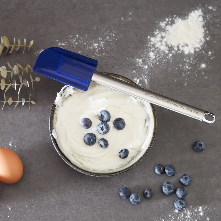 Medium Blue Silicone Spatula