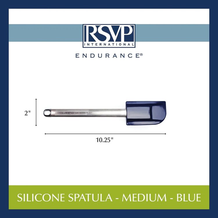 Medium Blue Silicone Spatula