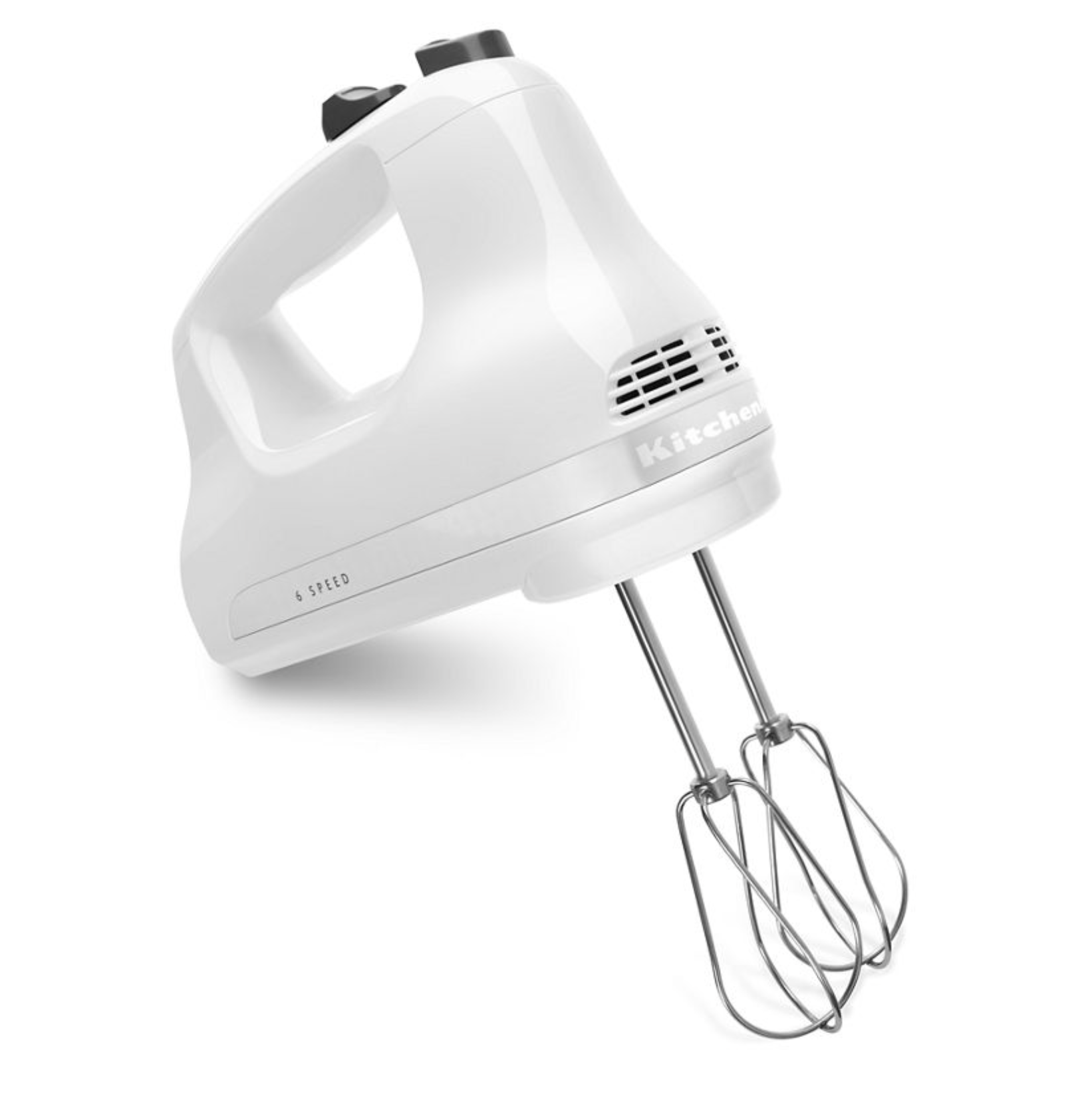 KitchenAid - Cordless 7 Speed Hand Mixer - Onyx Black