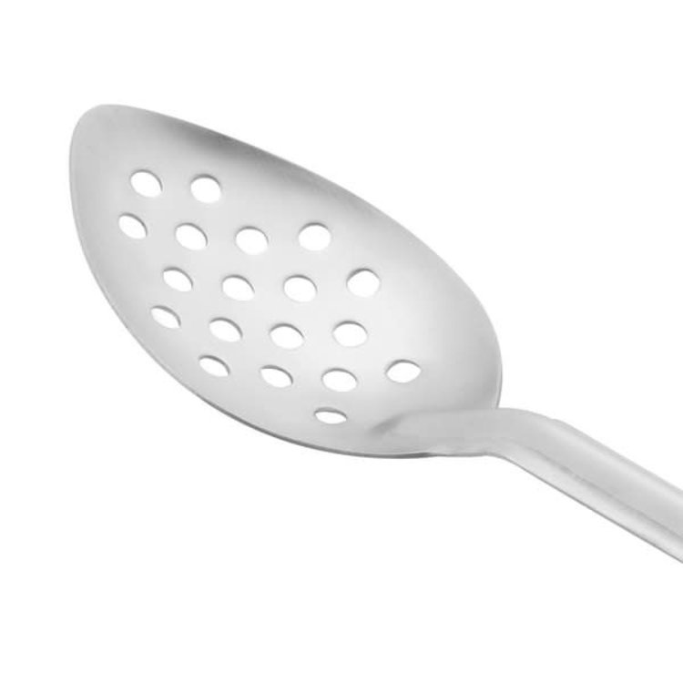 13" Perforated Metal Spoon