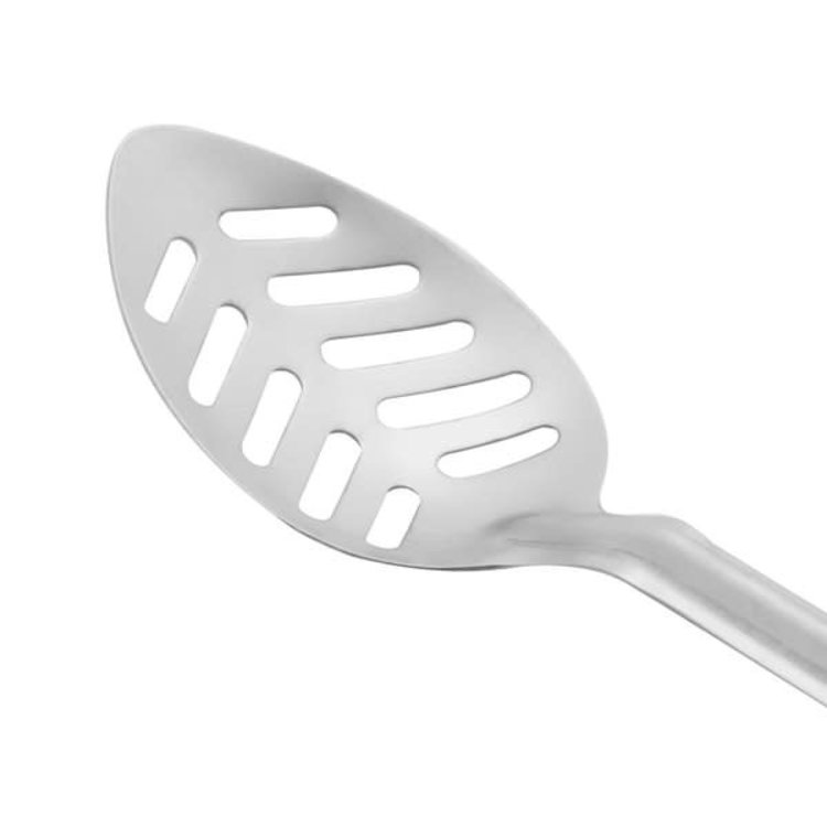 11" Slotted Metal Spoon