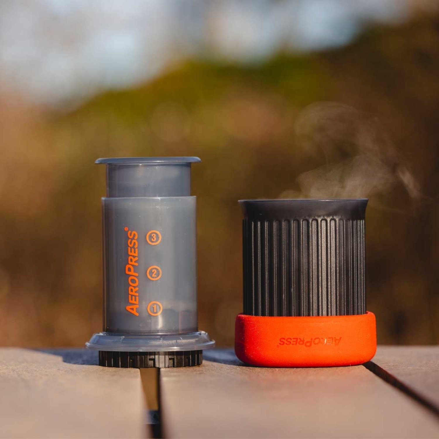 Aeropress Go - The awesome new Aeropress travel edition.