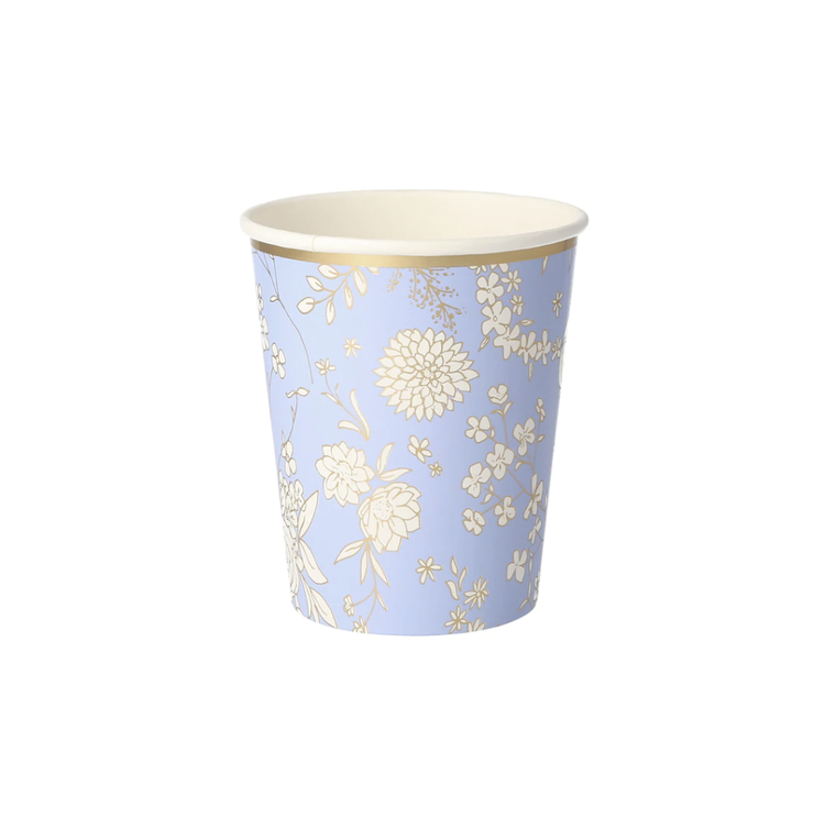 English Garden Paper Cups, set of 8