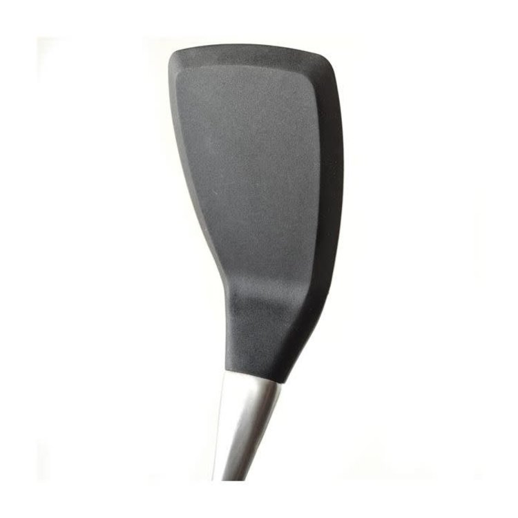Silicone Offset Turner/Spatula with Stainless Steel Handle