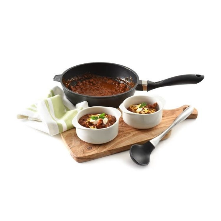 Silicone Spoon with Stainless Steel Handle