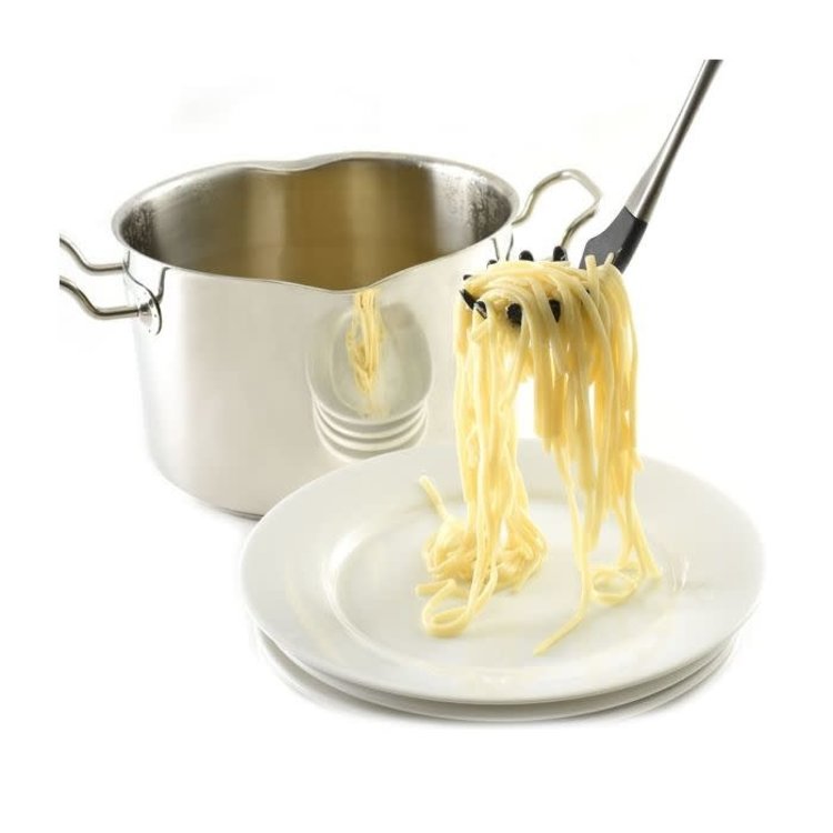 Silicone Spaghetti Server with Stainless Steel Handle