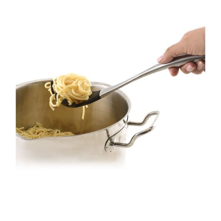 Silicone Spaghetti Server with Stainless Steel Handle