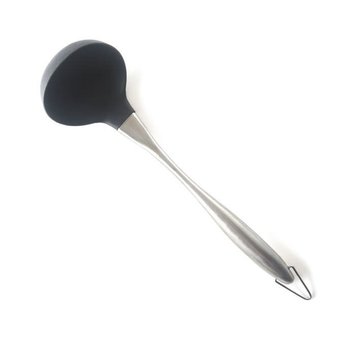 Silicone Ladle with Stainless Steel Handle