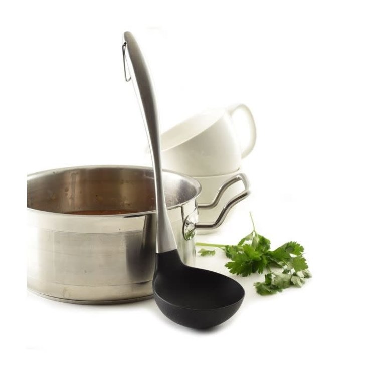 Silicone Ladle with Stainless Steel Handle