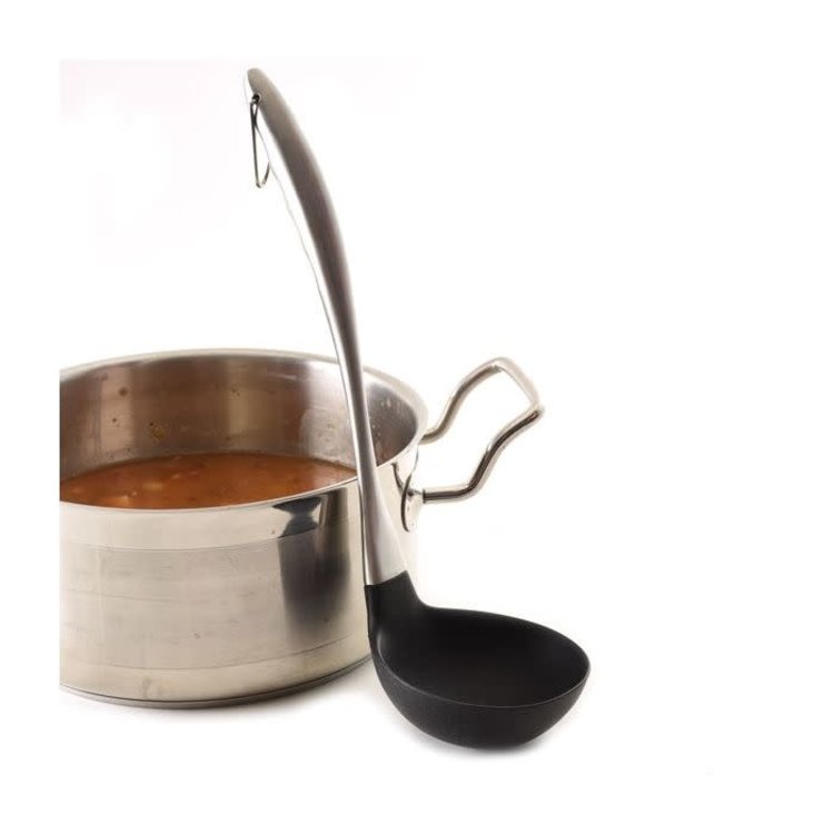 Silicone Ladle with Stainless Steel Handle