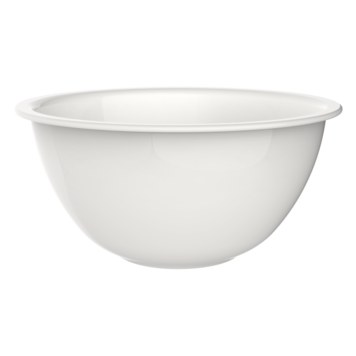 2.2 quart Milk Glass Mixing Bowl