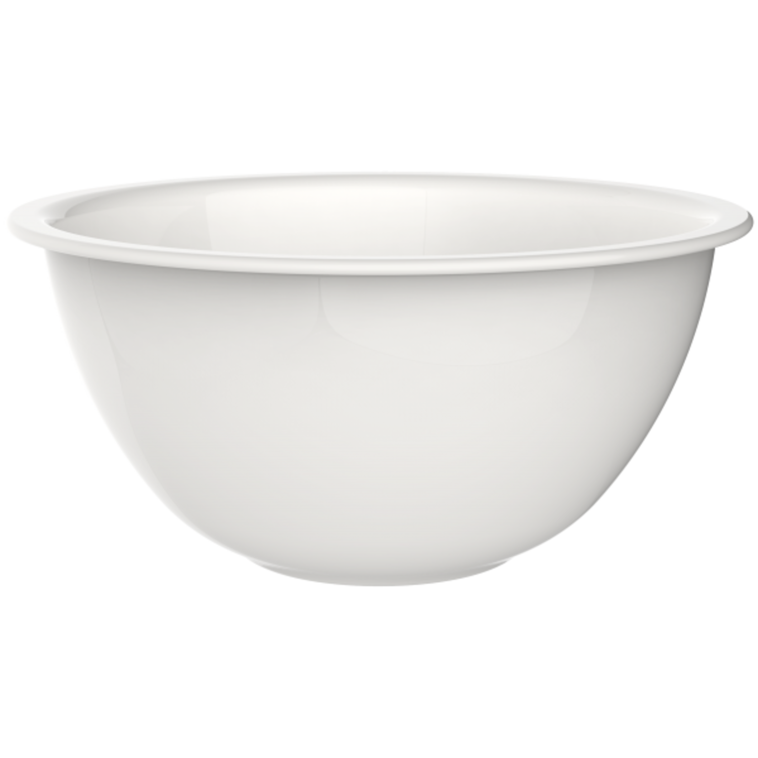 Mosser Glass Milk White Vintage Mixing Bowl Set
