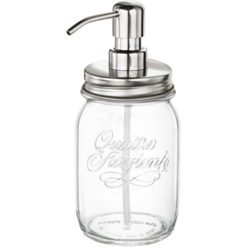 Canning Jar Soap Dispenser with Pump