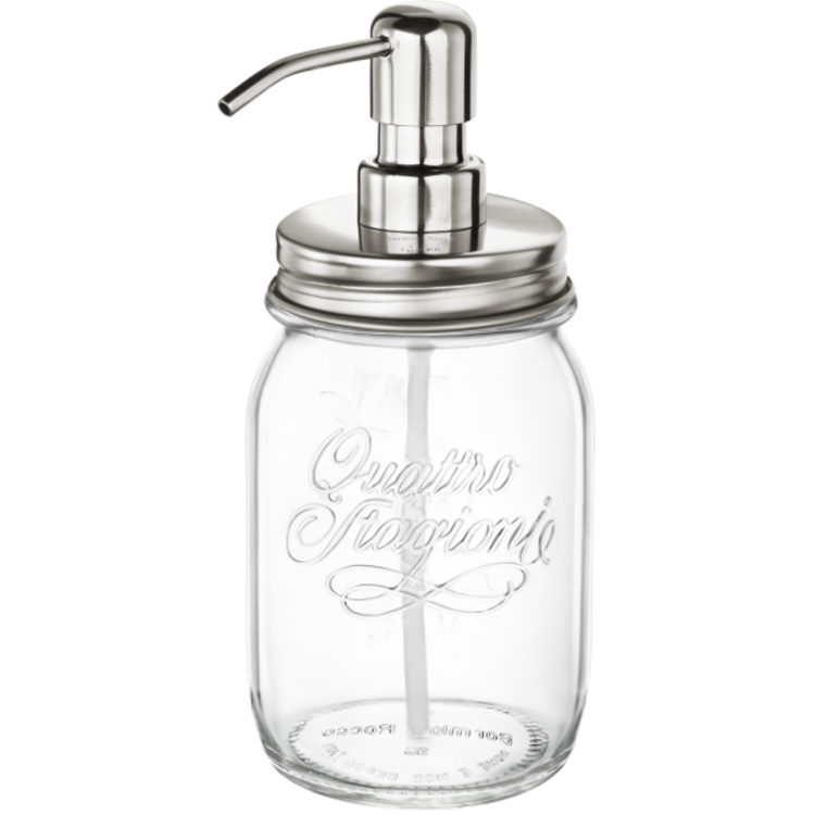 Canning Jar Soap Dispenser with Pump