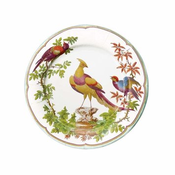 Chelsea Birds Dessert Plates, set of 8