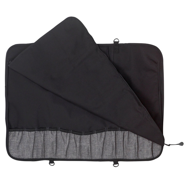 Messermeister 12pc Black Knife Roll