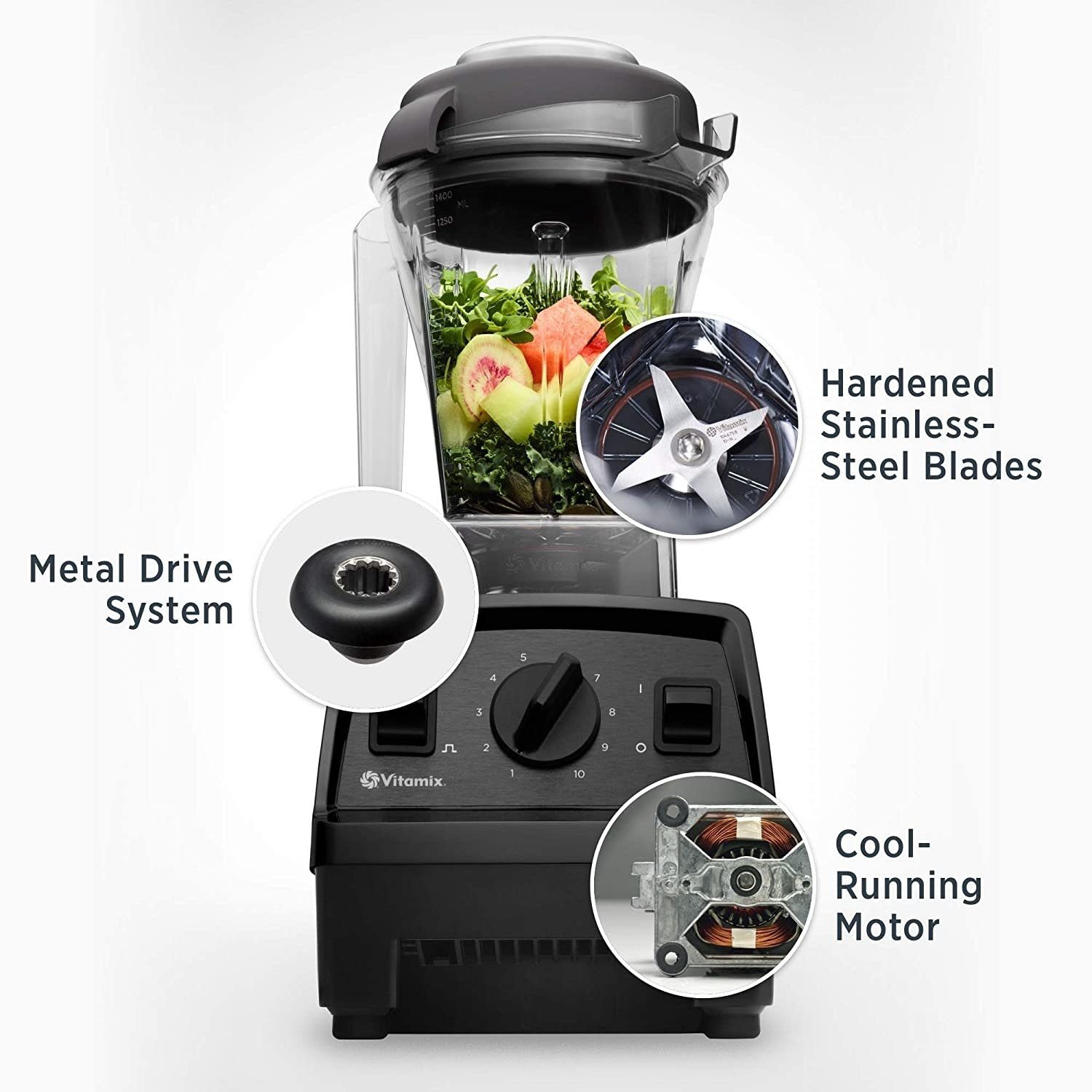 Vitamix Explorian Series Blender E310, Black - Whisk