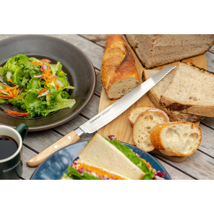 9" Japanese Bread Knife (Seseragi)