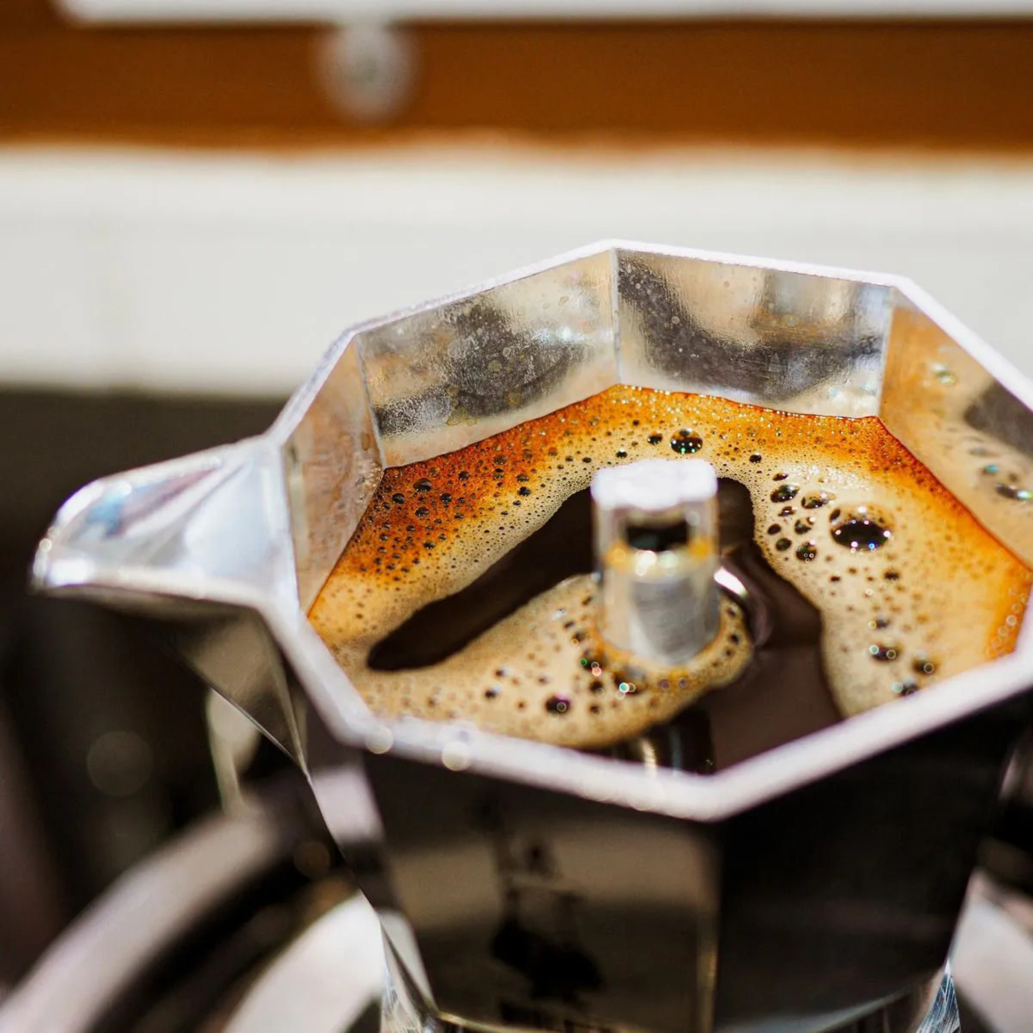 Moka Pot Double Valve Mocha Coffee Pot Set Italian Coffee Machine Filter  Paper Powder Ring Home New Coffee Accessories