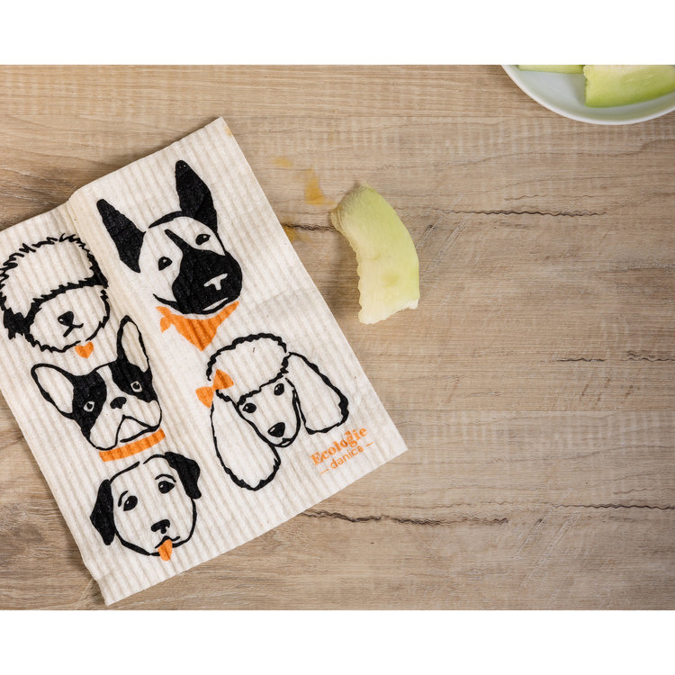 Dapper Dogs Cellulose Dishcloth