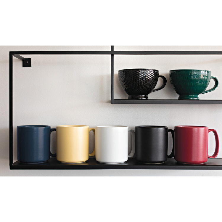 14oz Matte Black Mug