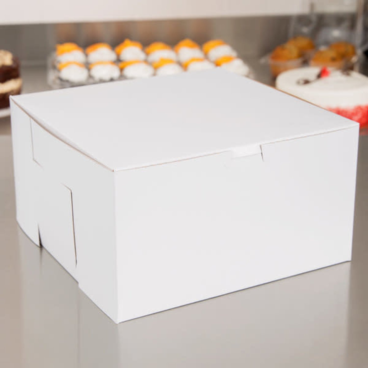 Cake S.O.S. Buy 12x12x6 White Cake Box, Pack of 50 Online India | Ubuy