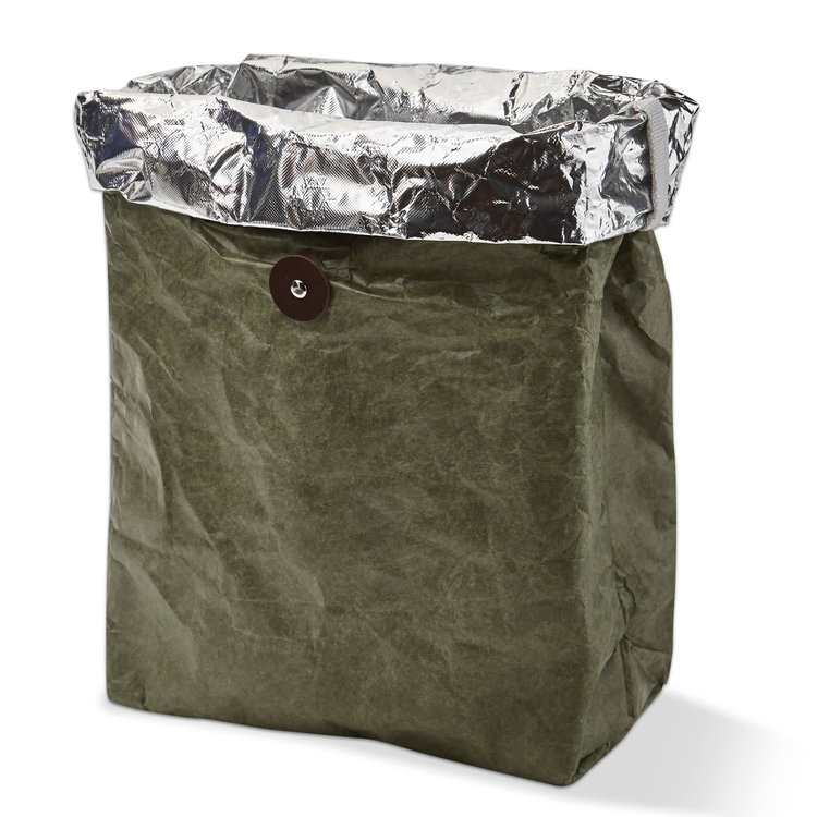 Green Tyvek Lunch Bag