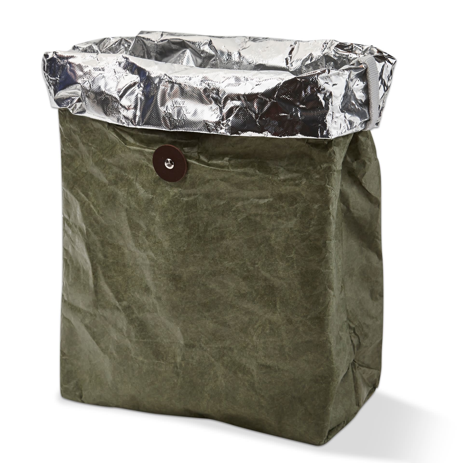 lunch bag, tyvek green