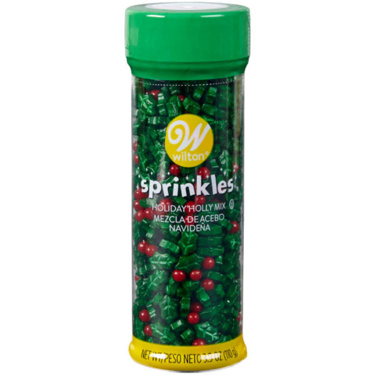 Wilton Holly & Berries Sprinkles Mix