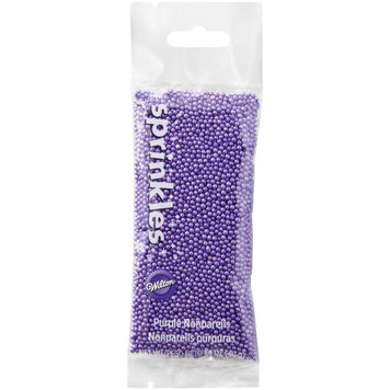 Wilton Purple Non-Pareils Pouch