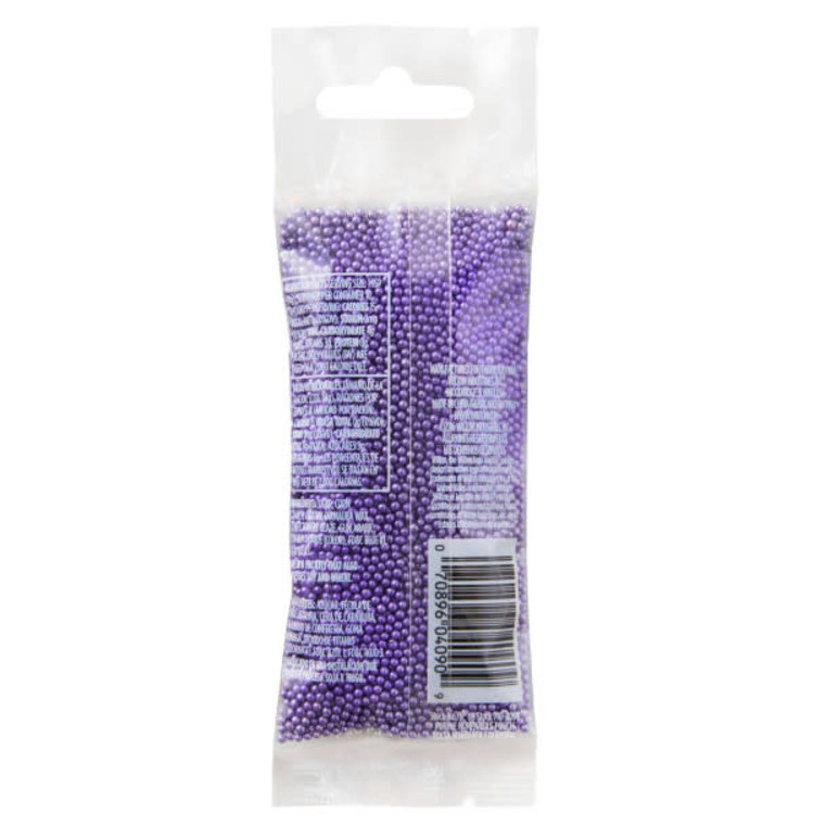 Wilton Purple Non-Pareils Pouch