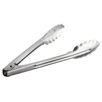 7" Stainless Steel Tongs