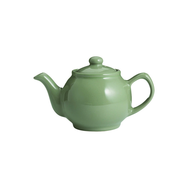 2 cup Sage Green Teapot
